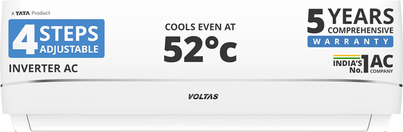Voltas 1.5 Ton 3 Star Inverter Split AC (SAC 183VH Vectra Zenith Silver)