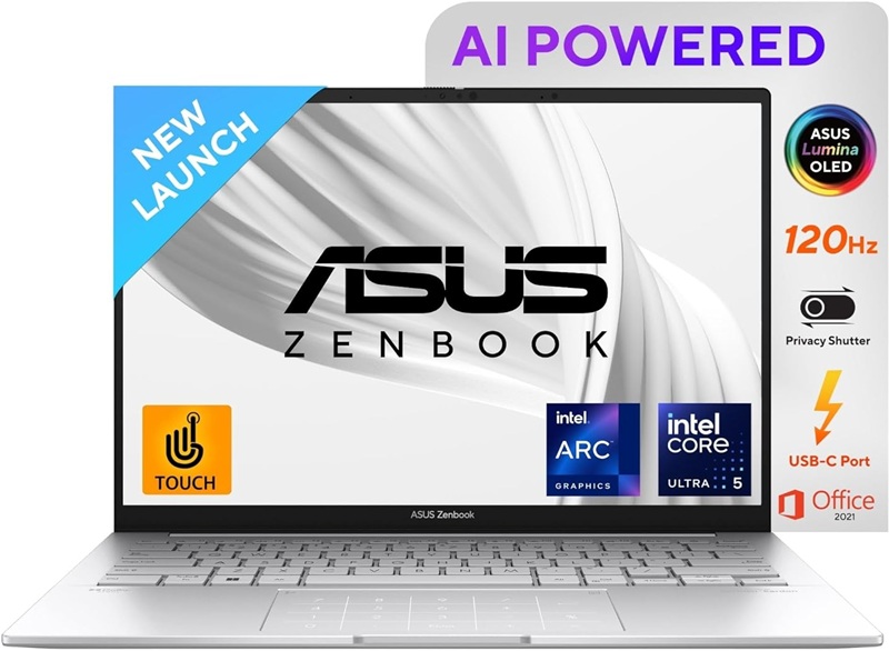 असूस Zenbook 14 OLED UX3405MA PZ551WS
