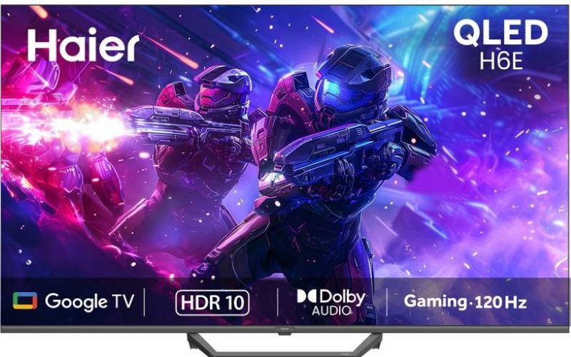 Haier 65 Inch QLED Ultra HD (4K) Smart TV (65H6E)