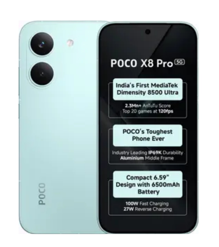 Poco X8 Pro 5G Design Images