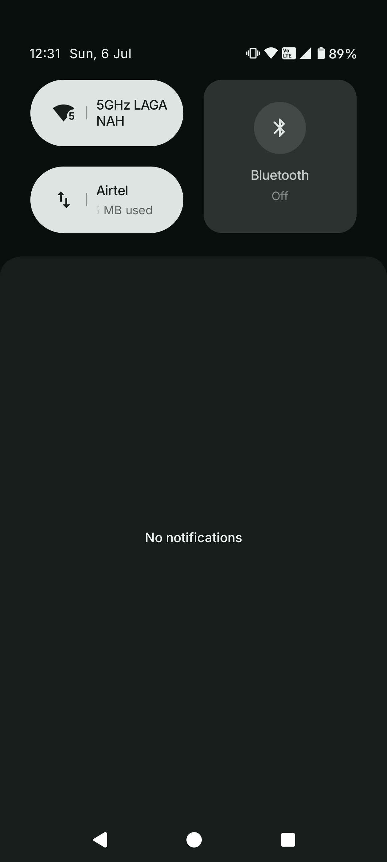 Nothing Phone 3 UI Screenshots इमेजिस