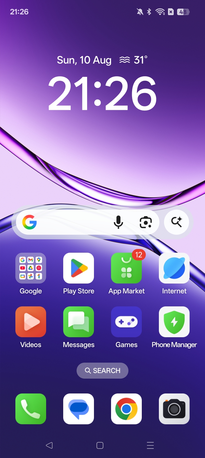 ओप्पो K13x 5G UI Screenshots इमेजिस