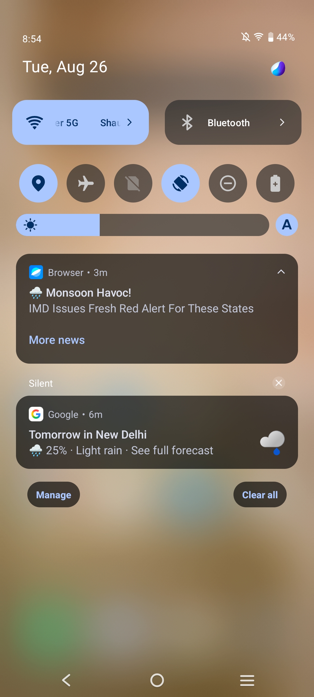 वीवो V60 UI Screenshots इमेजिस
