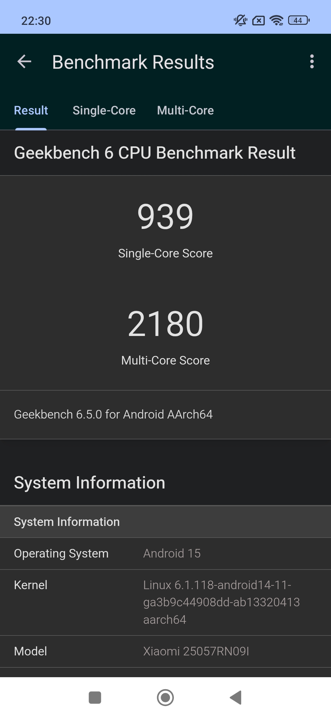 Redmi 15 5G Benchmarks इमेजिस