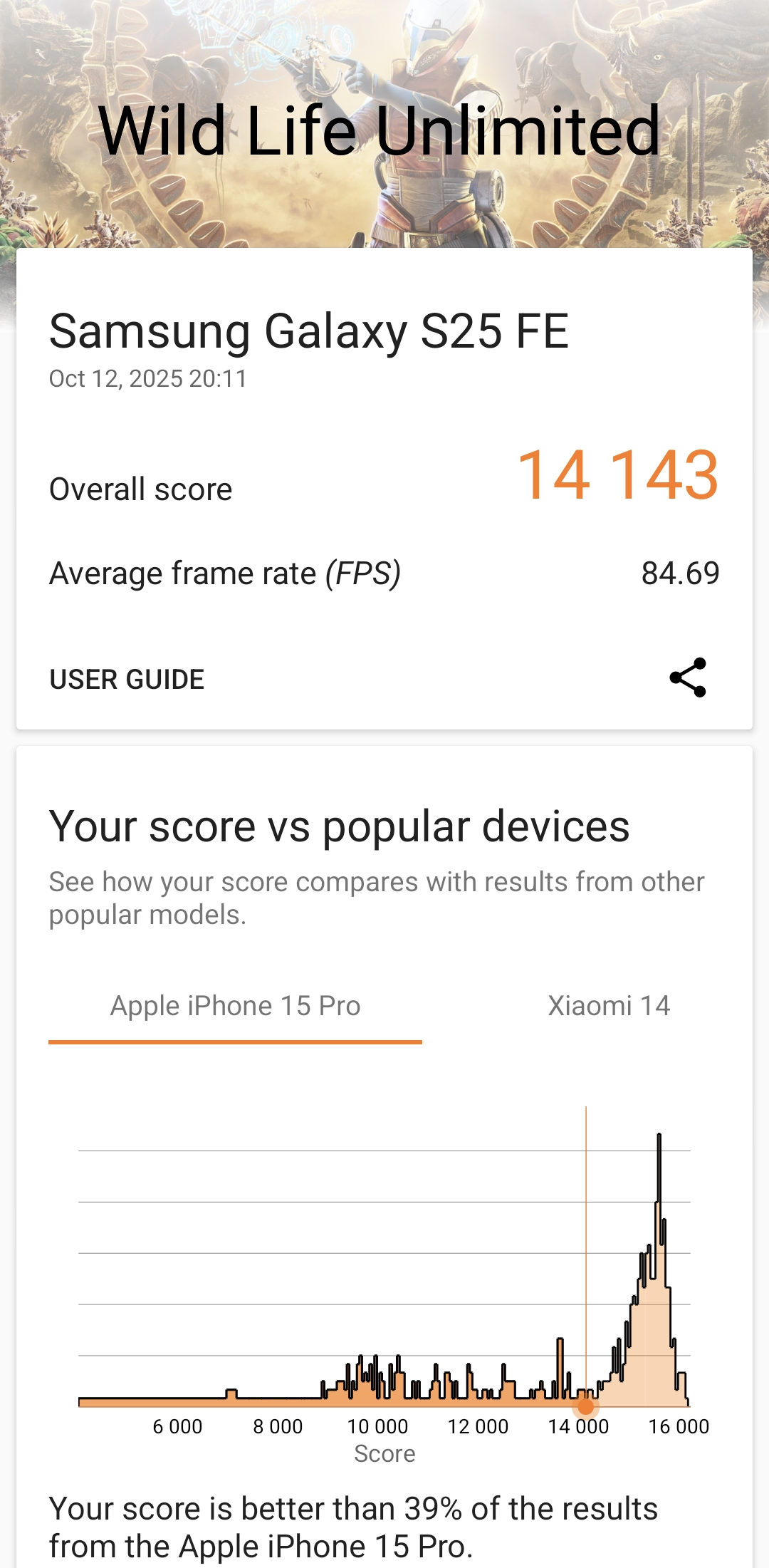 Samsung Galaxy S25 FE Benchmarks Images