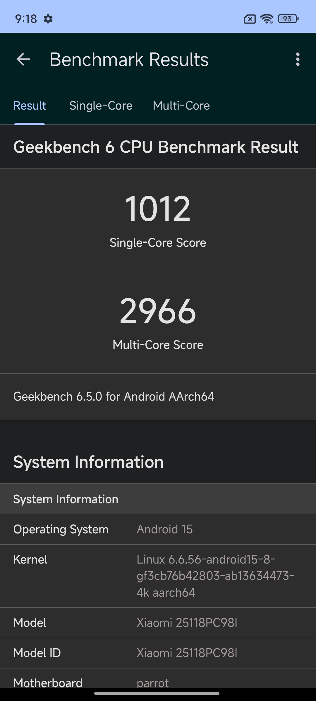 Poco M8 5G Benchmarks Images
