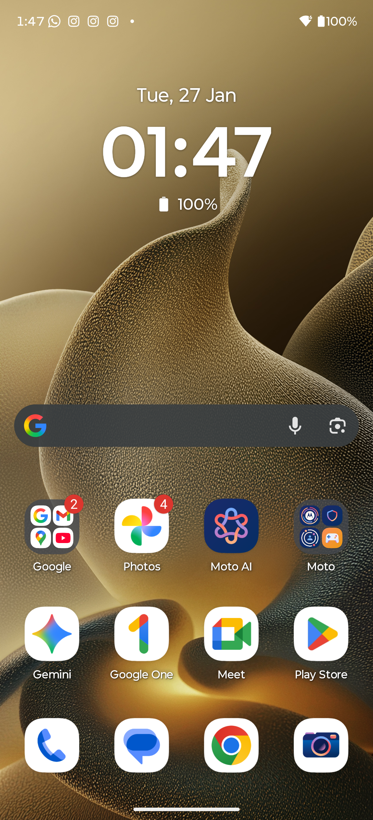 Motorola Signature UI Screenshots Images