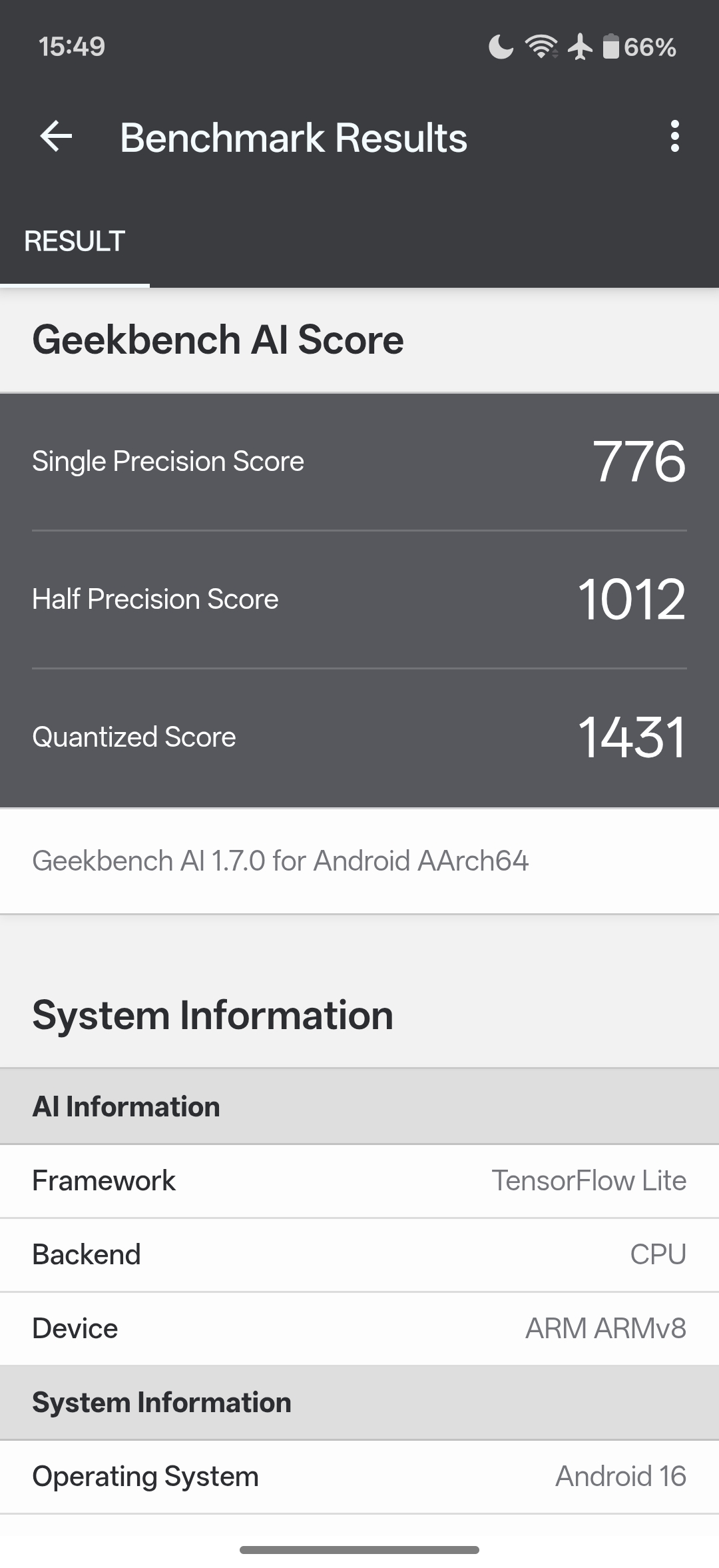 OnePlus Nord CE 6 Benchmarks Images