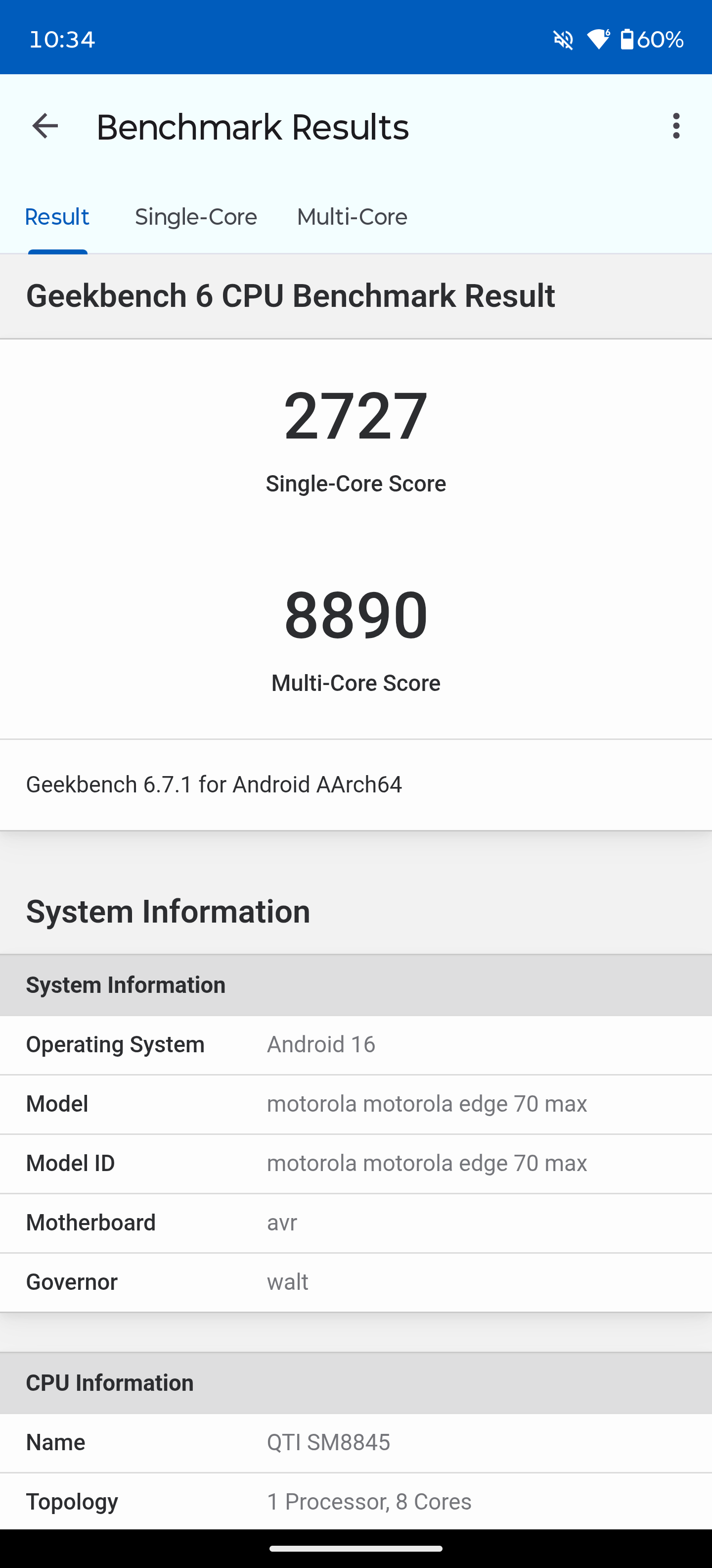 Motorola Edge 70 Max Benchmarks Images
