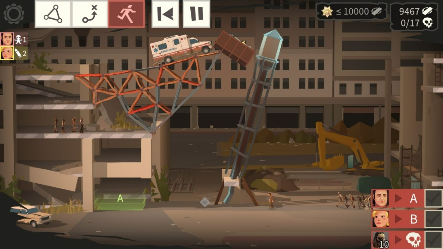 Bridge Constructor: The Walking Dead - 2