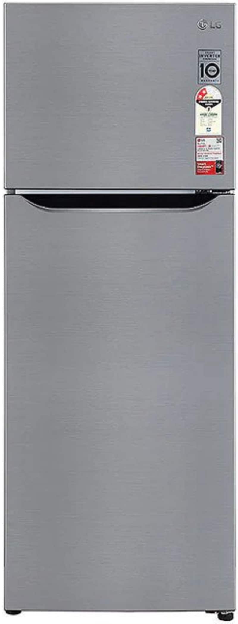 LG 284 L Frost Free Double Door 2 Star Refrigerator (GLS302SPZY) Price
