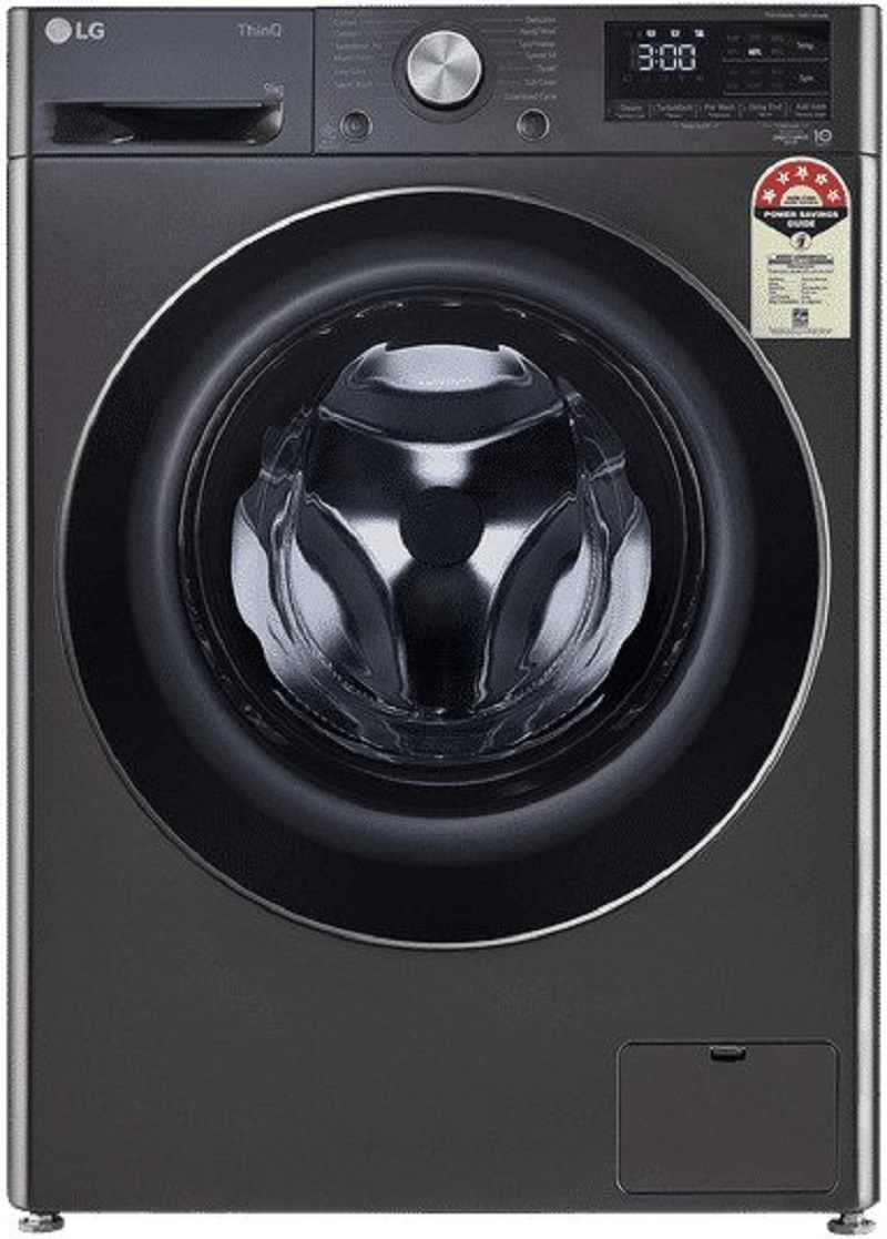 LG 9 Kg Fully Automatic Front Load Washing Machine (FHP1209Z9B.ABLQEIL)