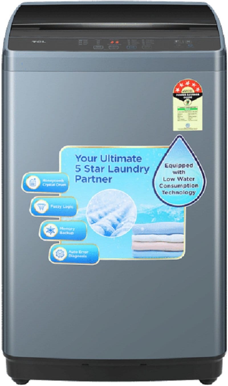 TCL 6.5 kg Fully Automatic Top Load Washing Machine (F3065TLG) Online