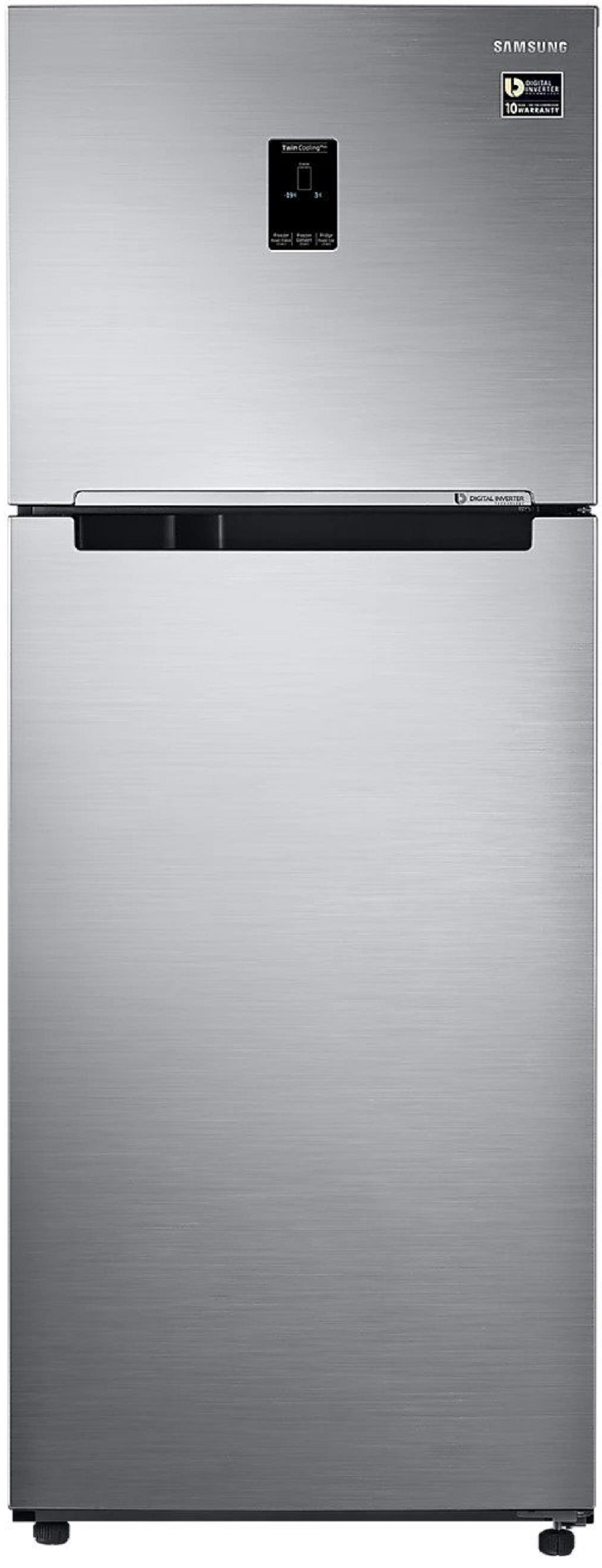 Samsung 415L Frost Free Double Door 3 Star Refrigerator (RT42B553ES8/TL)