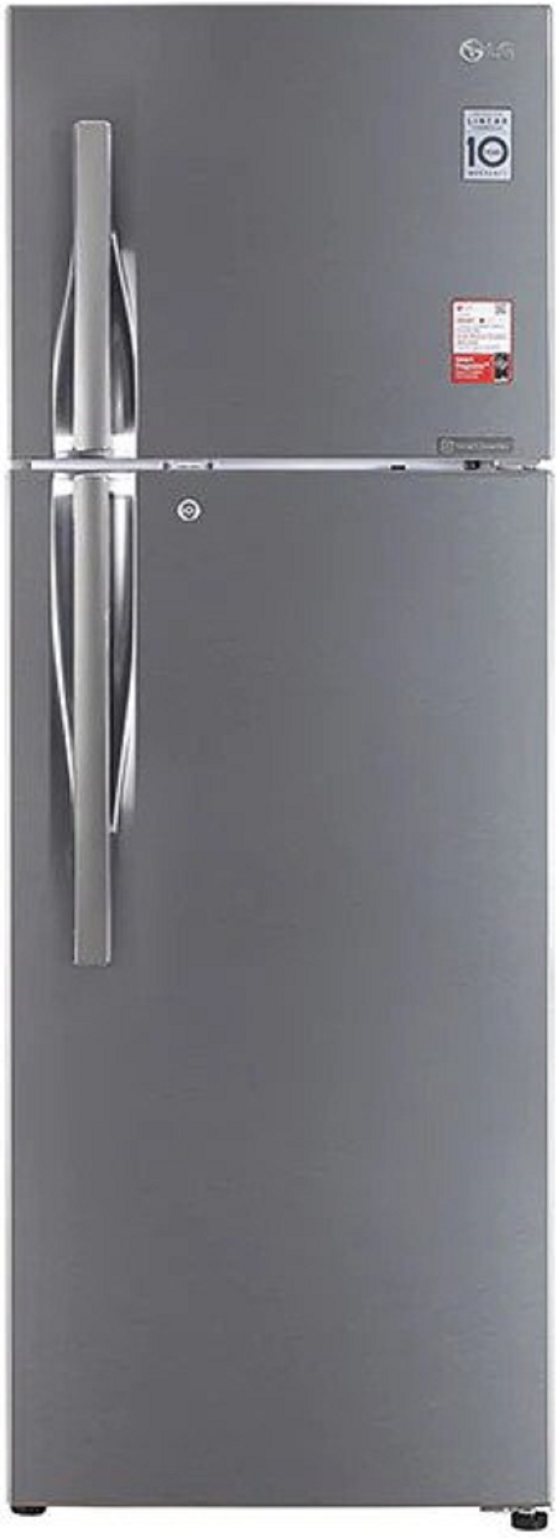 LG 335 L Frost Free Double Door 2 Star Refrigerator (GL S372RPZY)