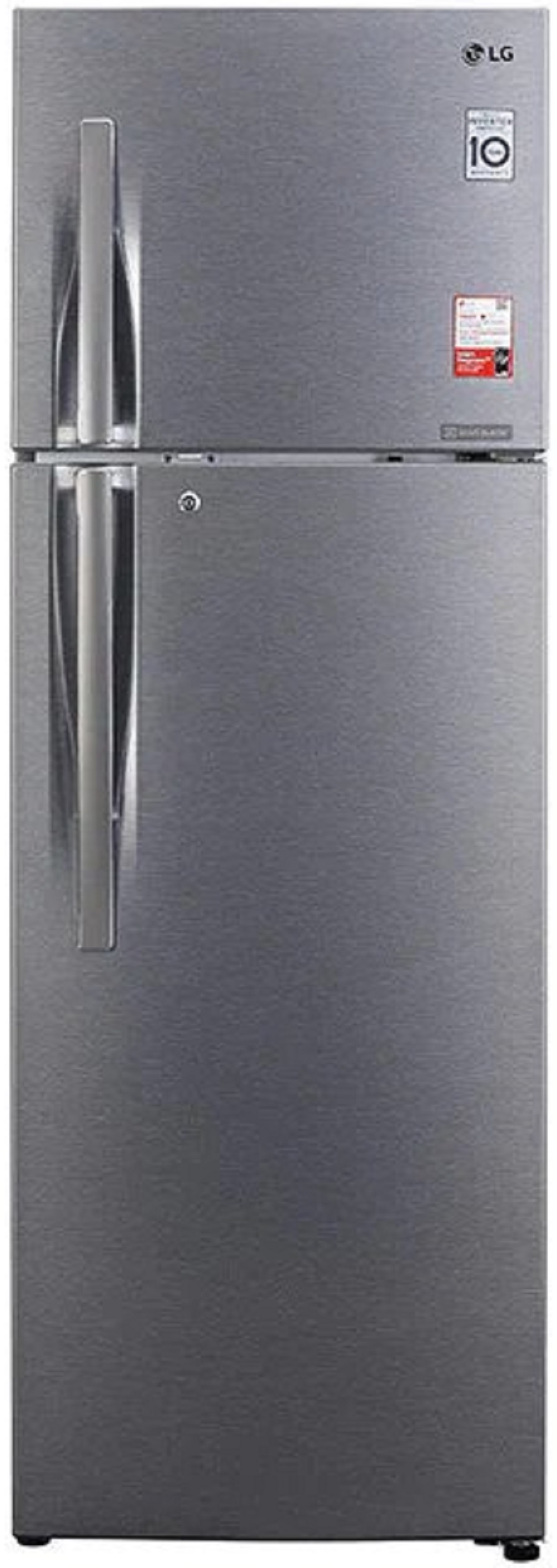 LG 360 L Frost Free Double Door 2 Star Refrigerator (GL S402RDSY)