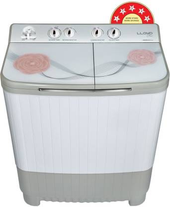 Lloyd 9 kg Semi Automatic Top Load Washing Machine (LWMS90HT1)