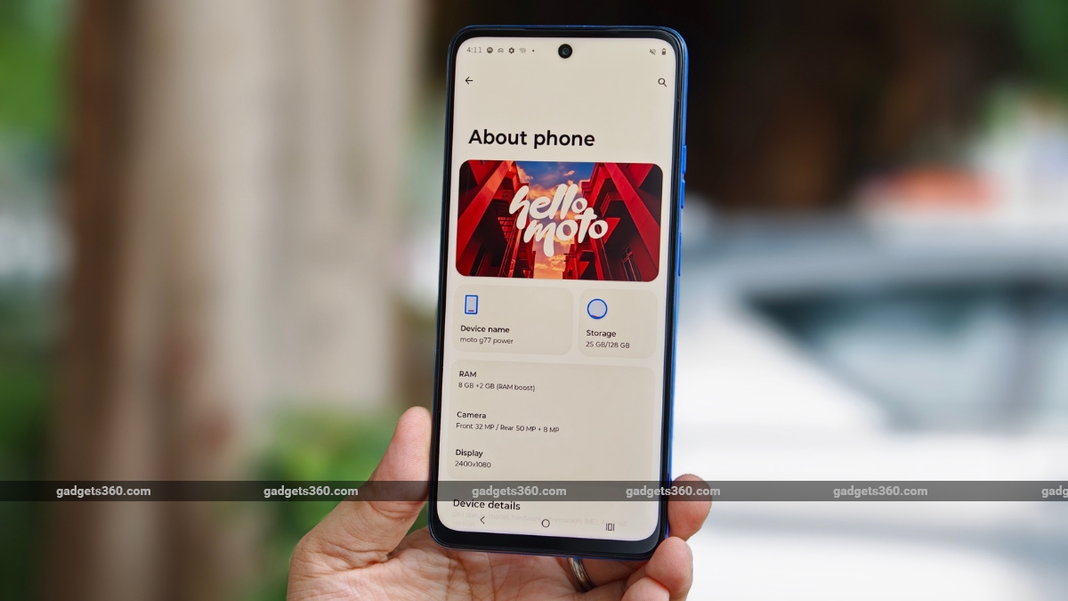 Moto G77 Power Benchmarks Images