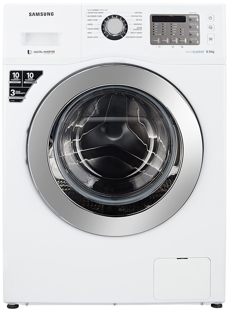 Samsung 6.5 kg Fully Automatic Front Load Washing Machine (WF652U2SHWQ)
