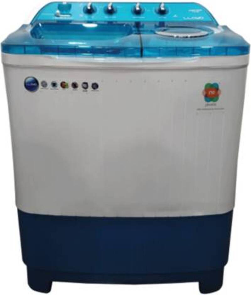 Lloyd 7.5 kg Semi Automatic Top Load Washing Machine (LWMS75BDB(BLUE))