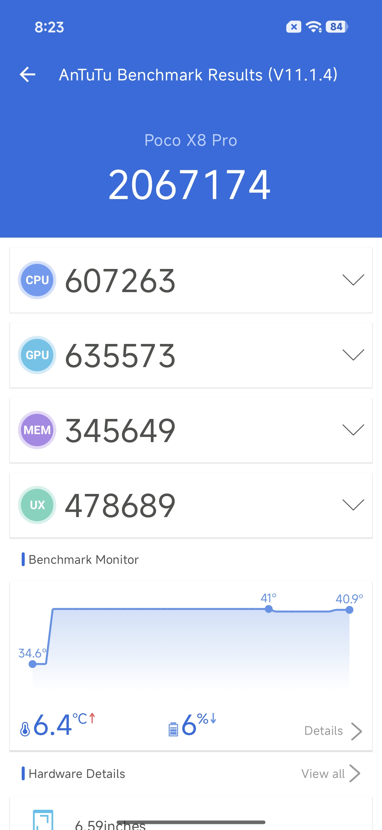 Poco X8 Pro 5G Benchmarks Images