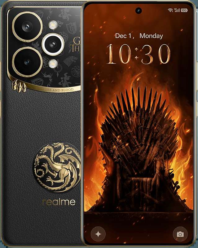 Realme 15 Pro Game of Thrones Limited Edition Design Images