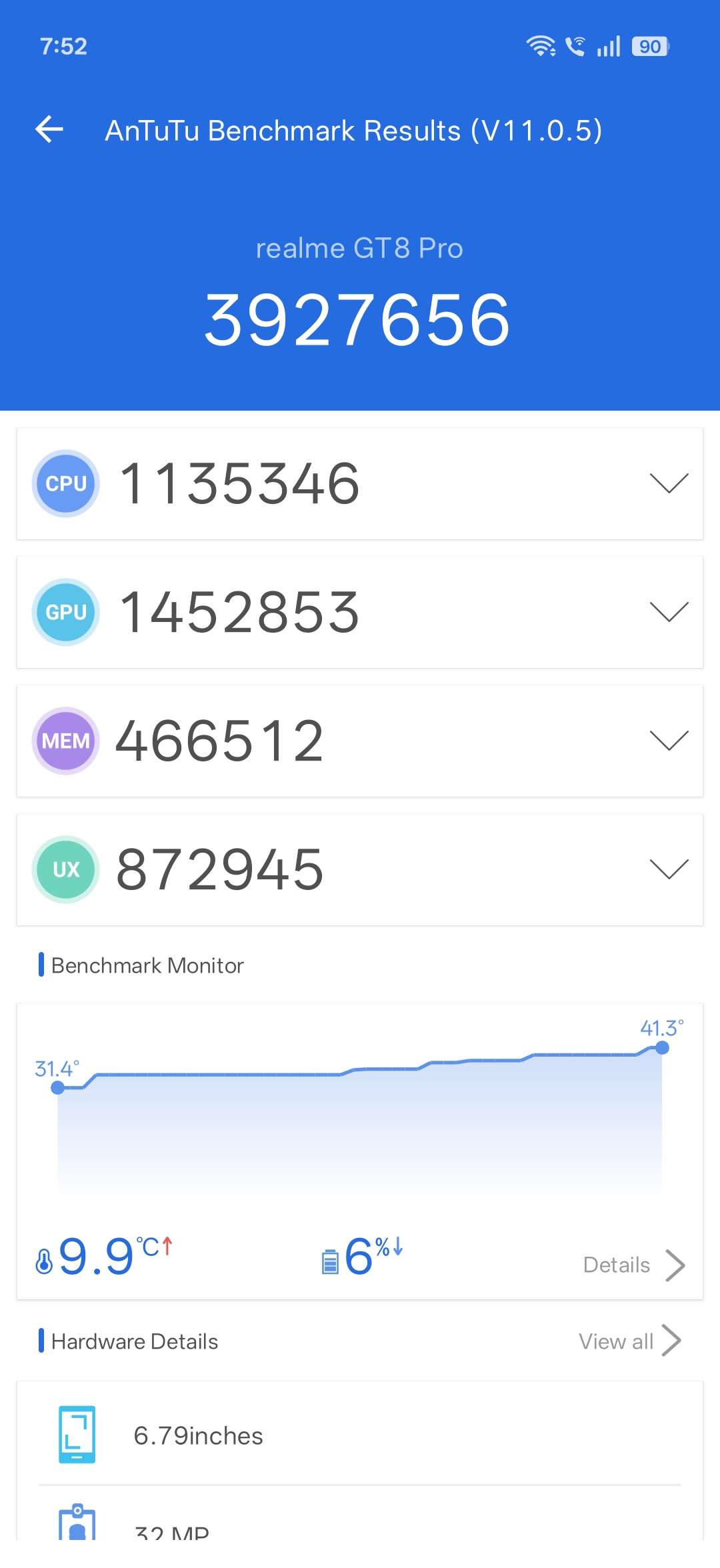 Realme GT 8 Pro Benchmarks Images