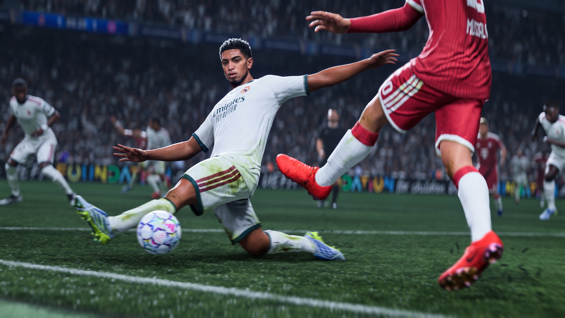 EA SPORTS FC 27 : screenshot officiel — action sur le terrain