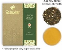 Octavius Lemon Ginger Loose Leaf Green Tea (100GM)
