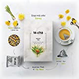 Te.Cha Lemon Grass Marigold Green Tea (81GM, 16 Pieces)