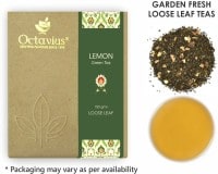 Octavius Lemon Loose Leaf Green Tea (100GM)