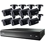 Lorex LHV00161TC8B HD CCTV Security Camera (16 Channel, Black)