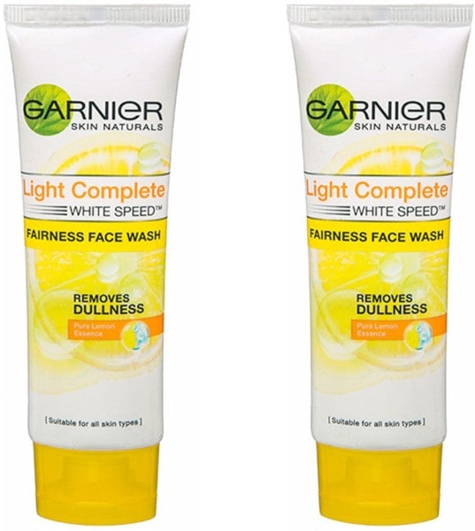 Garnier Light Complete Fairness Face Wash (50GM, Pack of 2) Price in