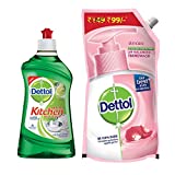 Dettol Lime Splash Fresh Kitchen Gel Refill (400ML)