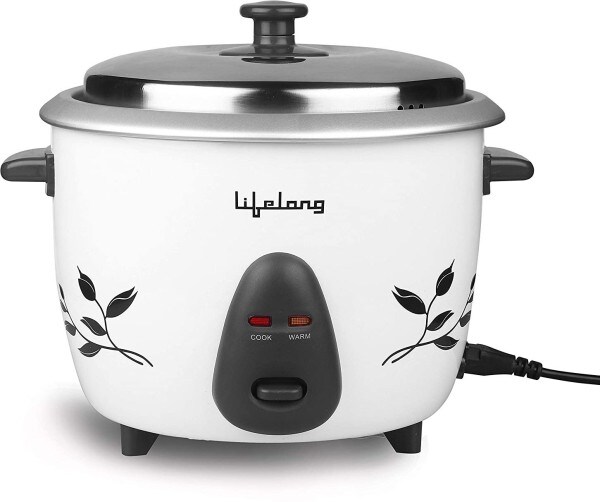 Lifelong LLC01 1 L Rice Cooker (White)
