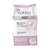 Ponds Luminous Clean Wet Cleansing Towelettes (30 PCS, Pack of 3)