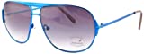 Fastrack M098BK1 Aviator Women Sunglasses (Blue, Free Size)