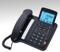 Beetel M91 Corded Landline Phone (Black)