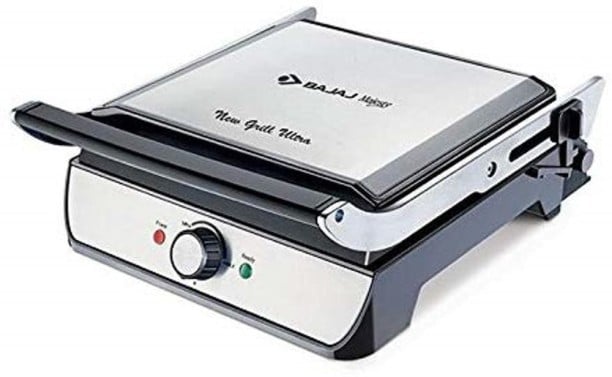Bajaj Majesty New Grill Ultra Grill Sandwich Maker (Silver)