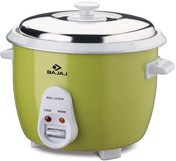 Bajaj Majesty RCX 1.8 DUO 1.8 L Rice Cooker (Green)