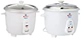 Bajaj RCX 1 Mini 0.4 L Rice Cooker (White)