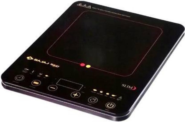 Bajaj Majesty Slim 2100 W Induction Cooktops (Black)