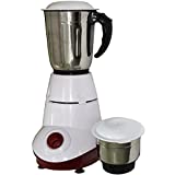 Brightflame Mars 450W Mixer Grinder (White, 2 Jar)