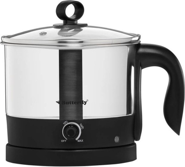 Butterfly Mave 1.2 L Electric Kettle (Silver)