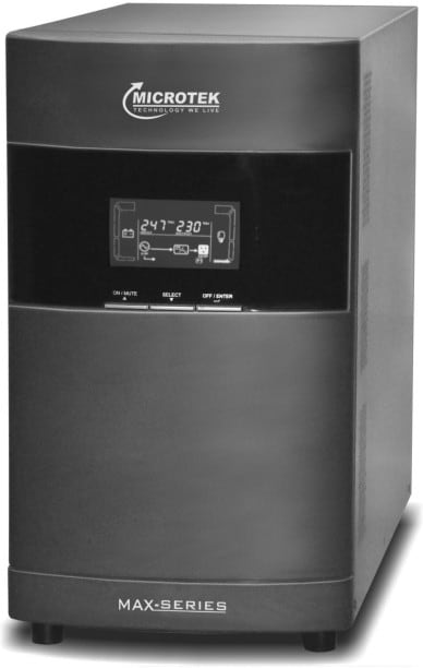 Microtek Max 36MX1KK11 1KVA UPS (Black)
