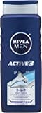 Nivea Men Active3 3 In 1 Body Wash (500ML, Pack of 2)