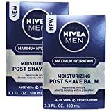 Nivea Men Moisturizing Post Shave Balm Cream (100ML, Pack of 2)