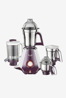 Preethi MG Taurus 750W Mixer Grinder (Purple, 4 Jar)