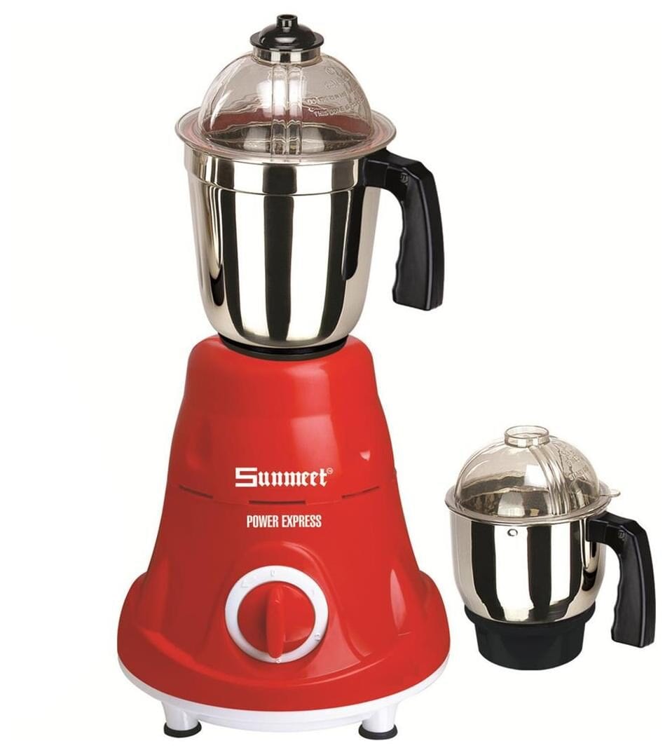 Sunmeet MG1654 600W Mixer Grinder (Red, 2 Jar) Price in India