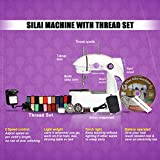 Adonai Mini Electric Sewing Machine (White)